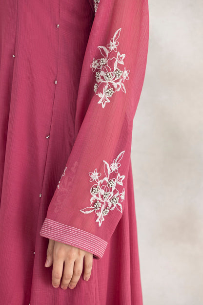 Ivory Ghungroo Anarkali