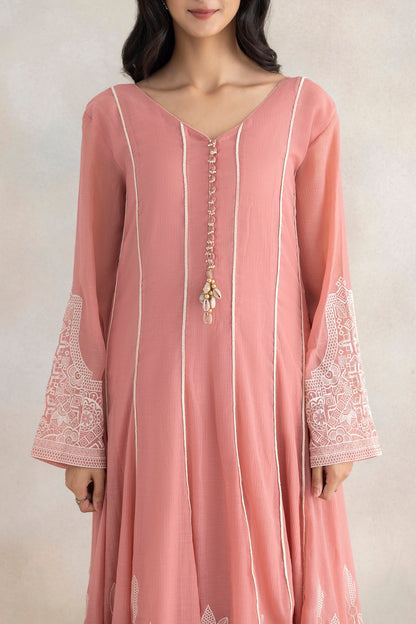 Lace Noor Anarkali Set