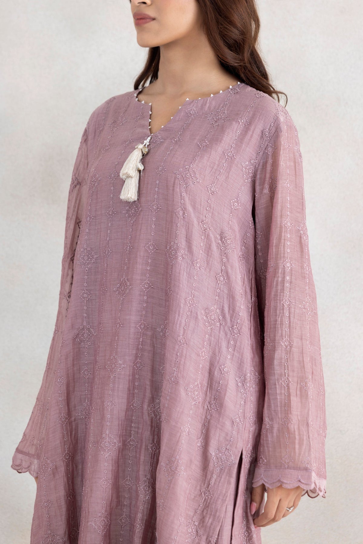 Scallop Shell Kurta Set