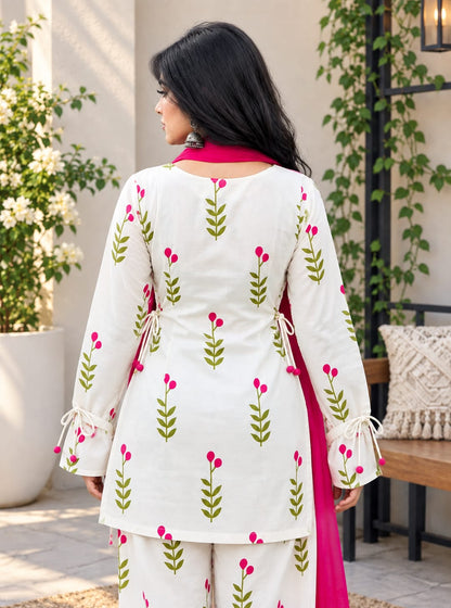 Women's Rayon jaipuri printed kurti