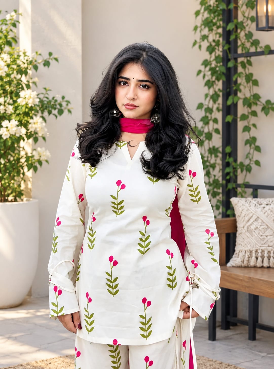 Women's Rayon jaipuri printed kurti